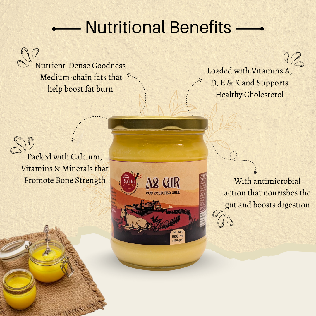 A2 Gir Cow Ghee 500 Gram
