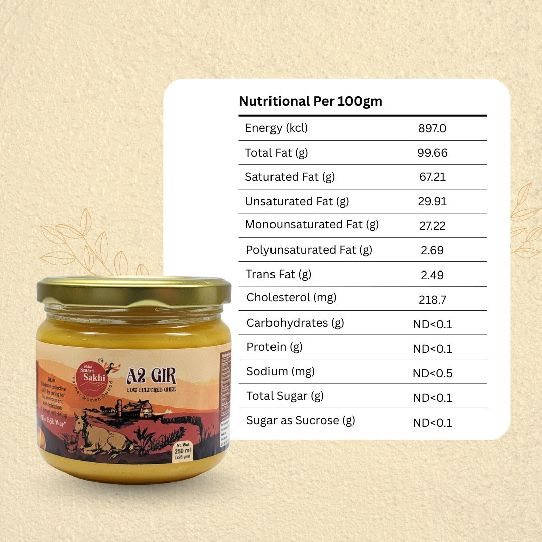 A2 Gir Cow Ghee 250 Gram