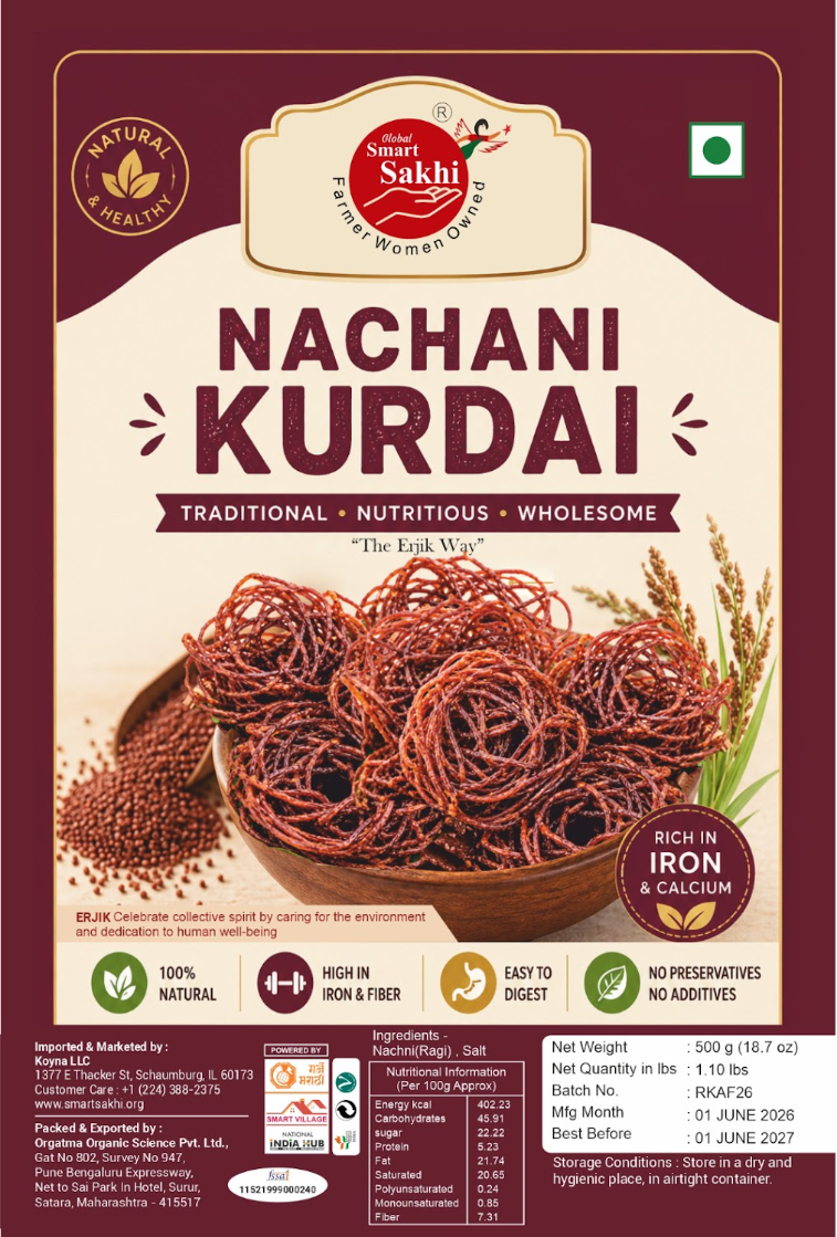 Nachani (Ragi) Kurdai 500 Gram