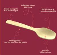 160mm Wooden Spoon