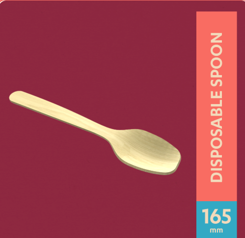 160mm Wooden Spoon